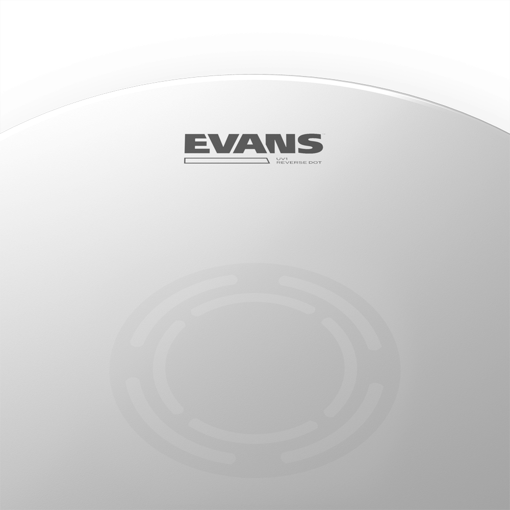 Evans Uv1 Reverse Dot Snare Drum Head - 14 Pouces - Parche para tom - Variation 1