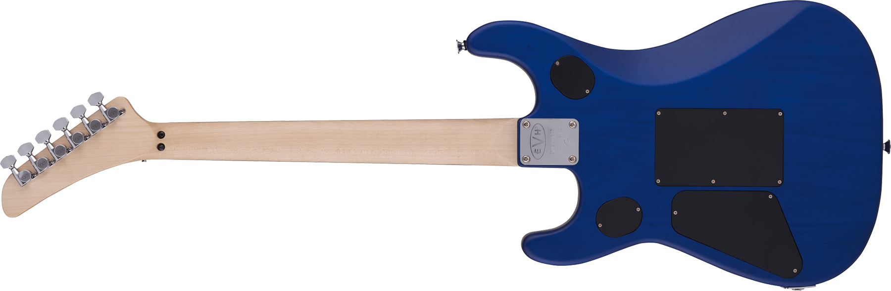 Evh 5150 Deluxe Poplar Burl Mex 2h Fr Eb - Aqua Burst - Guitarra eléctrica con forma de str. - Variation 1
