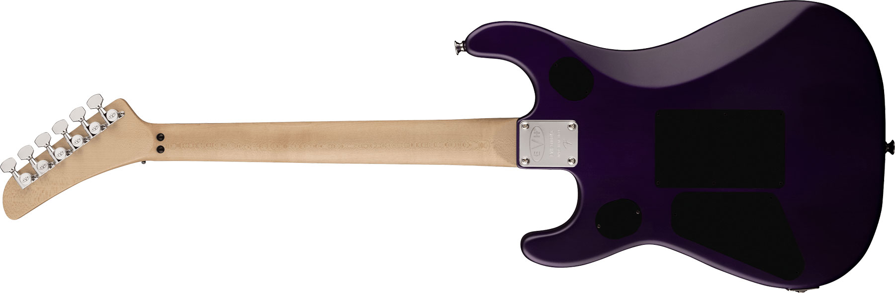 Evh 5150 Deluxe Qm Mex 2h Fr Eb - Purple Daze - Guitarra eléctrica con forma de str. - Variation 1