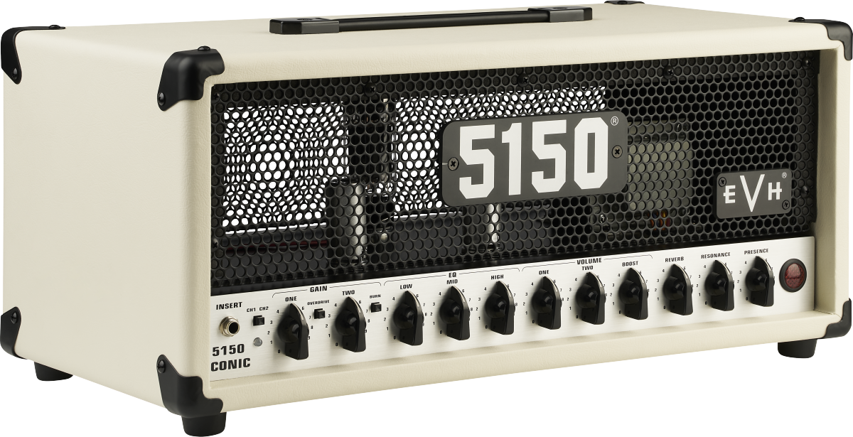Evh 5150 Iconic 6l615w Head Ivory - Cabezal para guitarra eléctrica - Variation 1