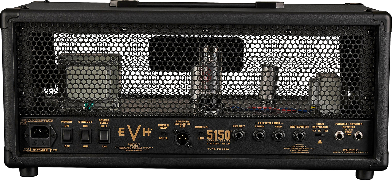 Evh 5150 Iconic El34 15w Head - Cabezal para guitarra eléctrica - Variation 1