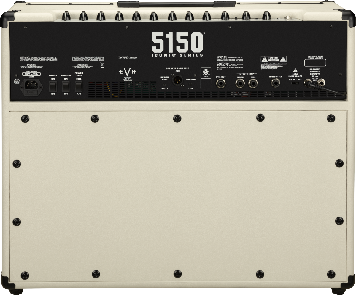 Evh 5150 Iconic Series Combo Ivory 60w 2x12 - Combo amplificador para guitarra eléctrica - Variation 1