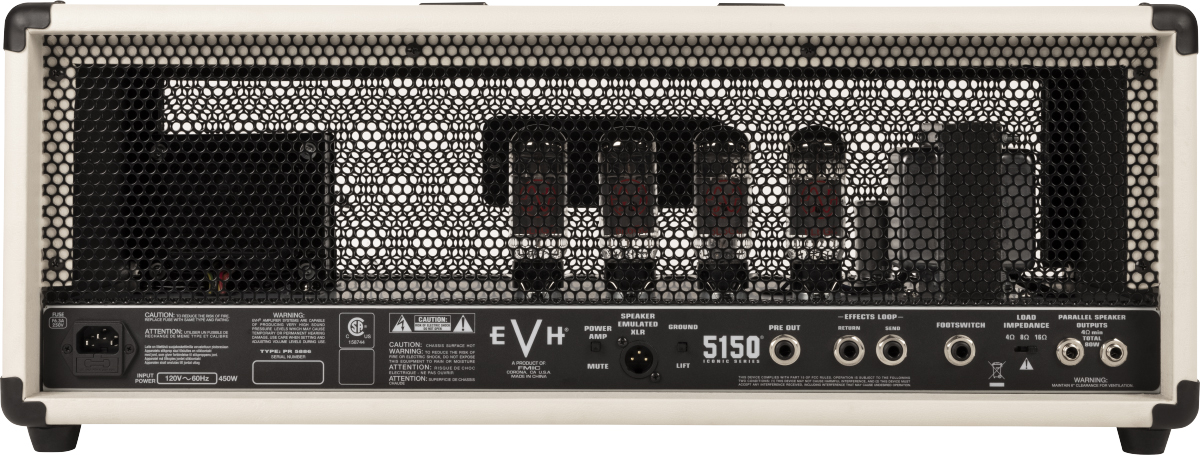 Evh 5150 Iconic Series Head 80w Ivory - Cabezal para guitarra eléctrica - Variation 1