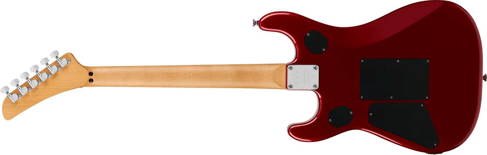 Evh 5150 Series Deluxe Mex 2h Fr Mn - Candy Apple Red Metallic - Guitarra eléctrica con forma de str. - Variation 1