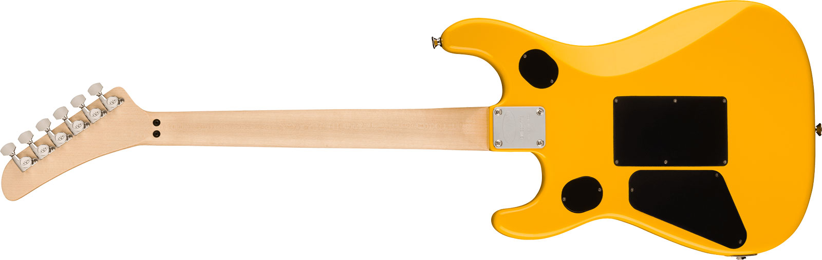 Evh 5150 Standard Mex 2h Fr Eb - Evh Yellow - Guitarra eléctrica con forma de str. - Variation 1