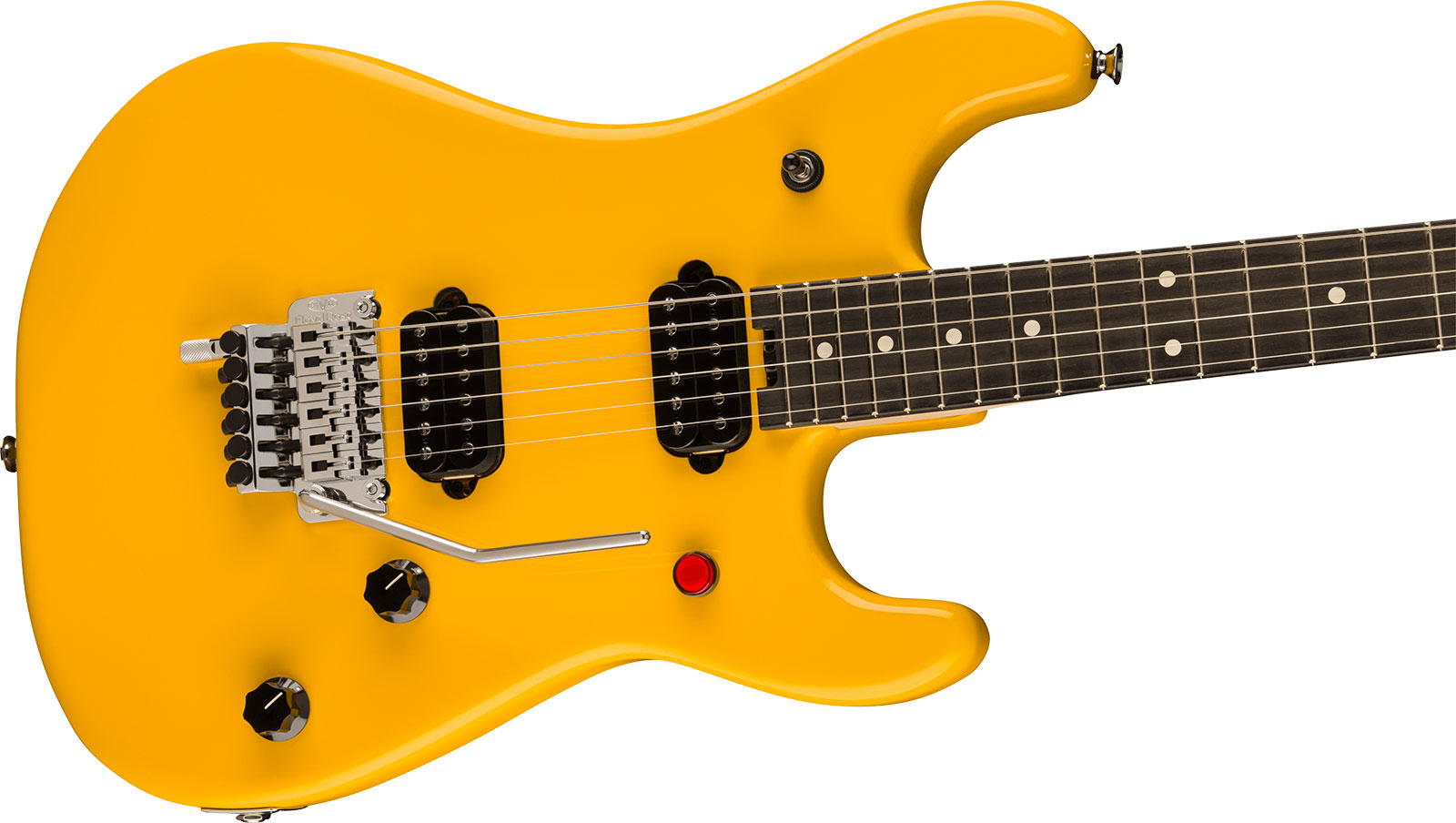 Evh 5150 Standard Mex 2h Fr Eb - Evh Yellow - Guitarra eléctrica con forma de str. - Variation 2