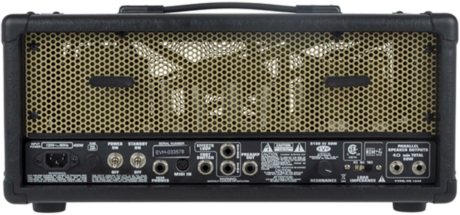 Evh 5150iii 50w El34 Head Bk - Cabezal para guitarra eléctrica - Variation 2