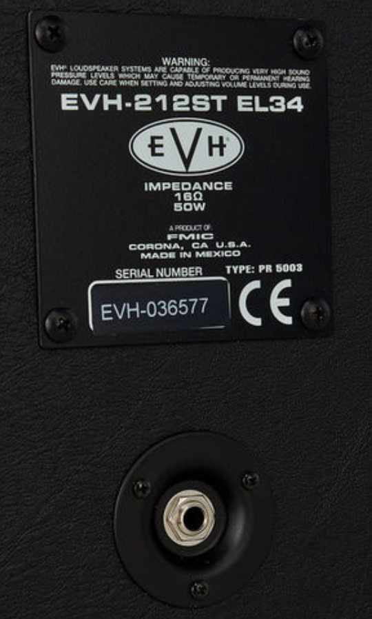 Evh 5150iii El34 212st Cabinet 50w 16-ohms - Cabina amplificador para guitarra eléctrica - Variation 3