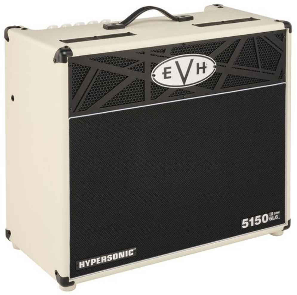 Evh 5150iii Hypersonic 6l6 2x12 Combo 50w Ivory - Combo amplificador para guitarra eléctrica - Variation 1
