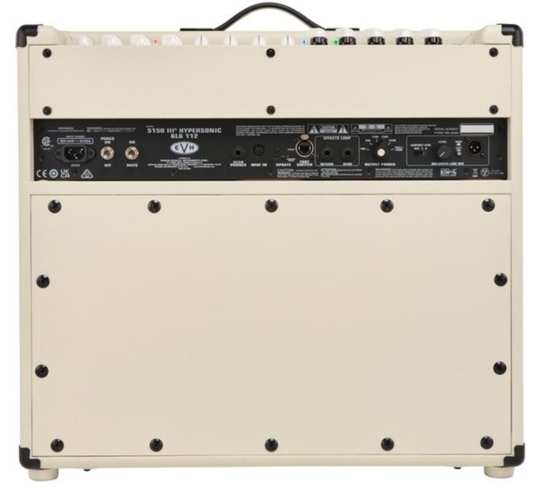 Evh 5150iii Hypersonic 6l6 2x12 Combo 50w Ivory - Combo amplificador para guitarra eléctrica - Variation 2