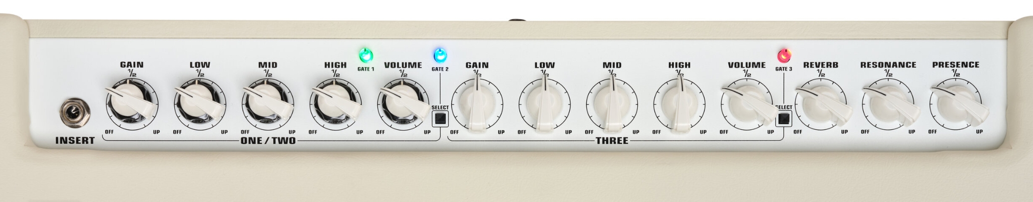 Evh 5150iii Hypersonic 6l6 2x12 Combo 50w Ivory - Combo amplificador para guitarra eléctrica - Variation 4