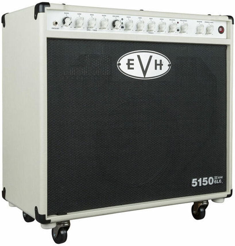 Evh 5150iii 1x12 50w 6l6 Combo Ivory - Combo amplificador para guitarra eléctrica - Main picture