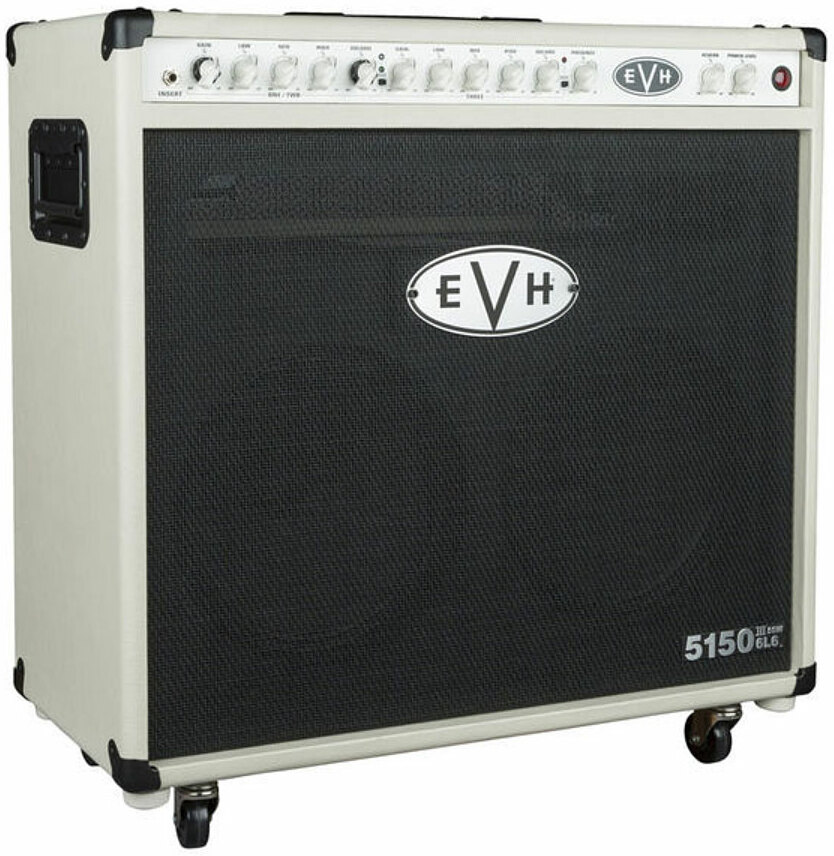 Evh 5150iii 2x12 50w 6l6 Combo Ivory - Combo amplificador para guitarra eléctrica - Main picture