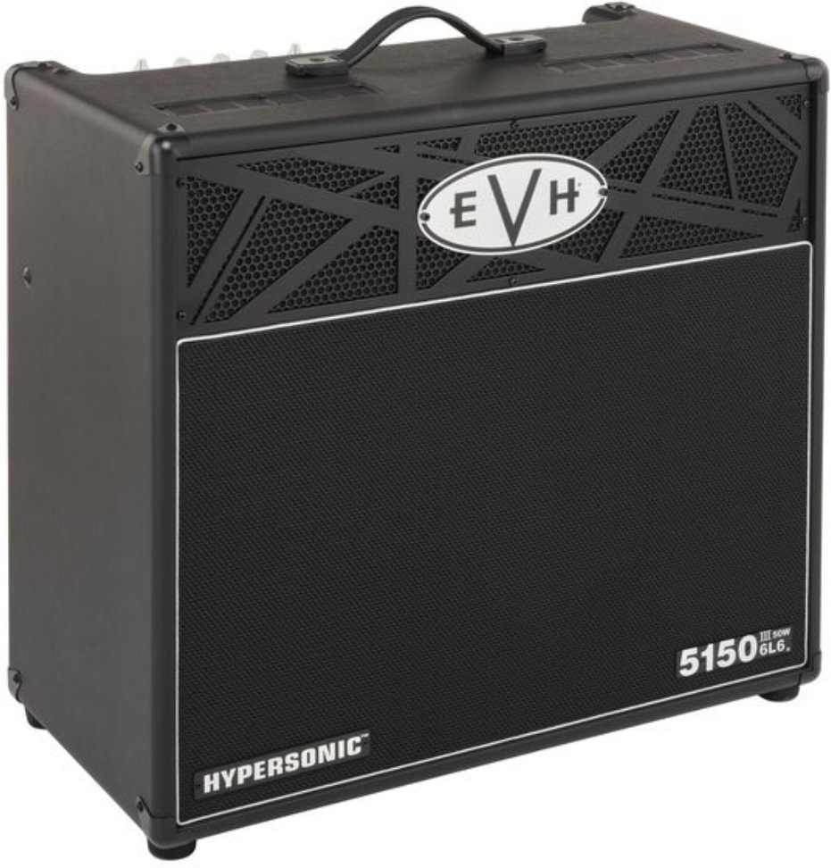 Evh 5150iii Hypersonic 6l6 1x12 Combo 50w Black - Combo amplificador para guitarra eléctrica - Main picture