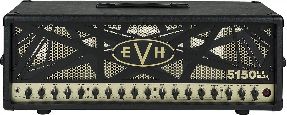 Evh 5150iiis 100w El34 Head Black & Gold - Cabezal para guitarra eléctrica - Main picture