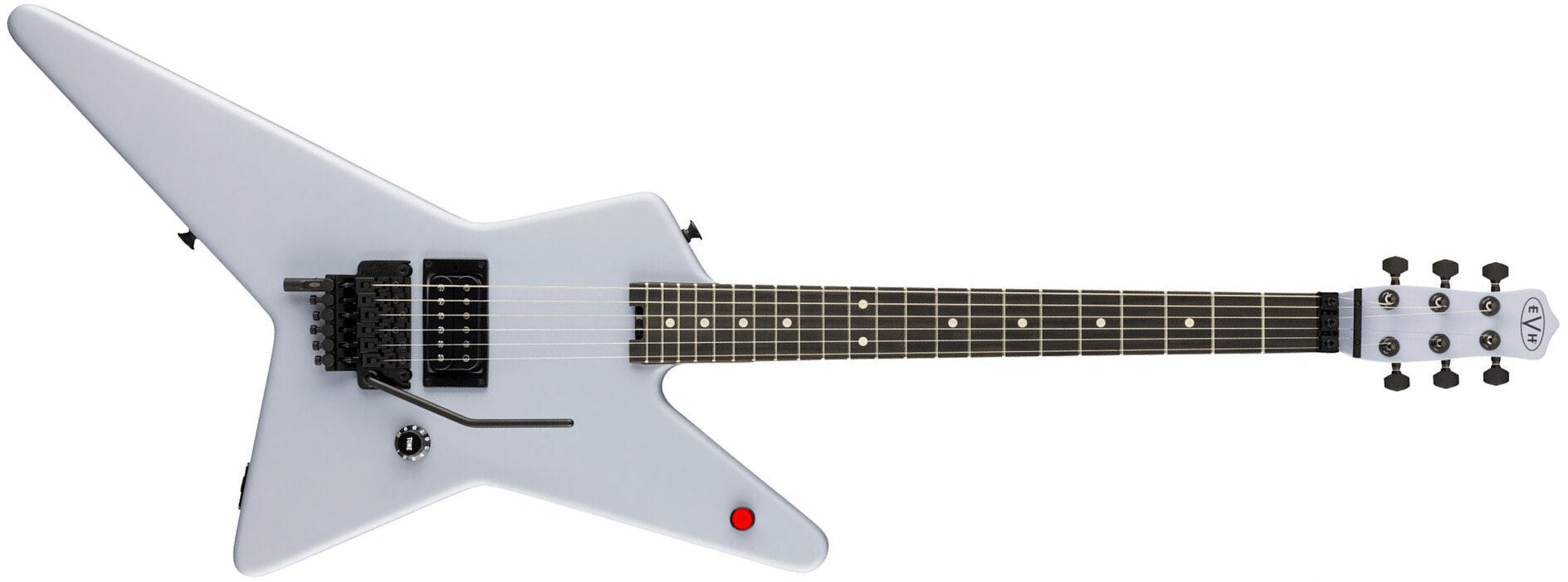 Evh Star Limited Edition 1h Fr Eb - Primer Gray - Guitarra electrica metalica - Main picture