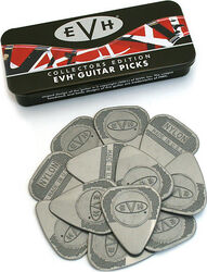 Púas Evh                            12-Pick Collector Metal Tin