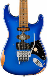 Guitarra eléctrica con forma de str. Evh Frankenstein Relic (MEX, MN) - Blueburst