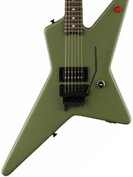 Guitarra electrica metalica Evh                            Limited Edition Star - Matte army drab