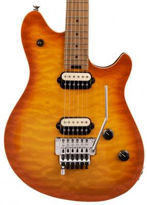 Guitarra eléctrica de cuerpo sólido Evh                            Wolfgang Special QM - Solar