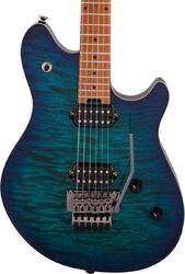 Guitarra electrica metalica Evh Wolfgang WG Standard QM - Chlorine burst