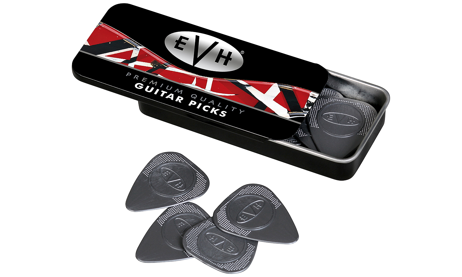 Evh Lot De 12 Mediators Premium Pick Tin .60mm - Púas - Variation 1