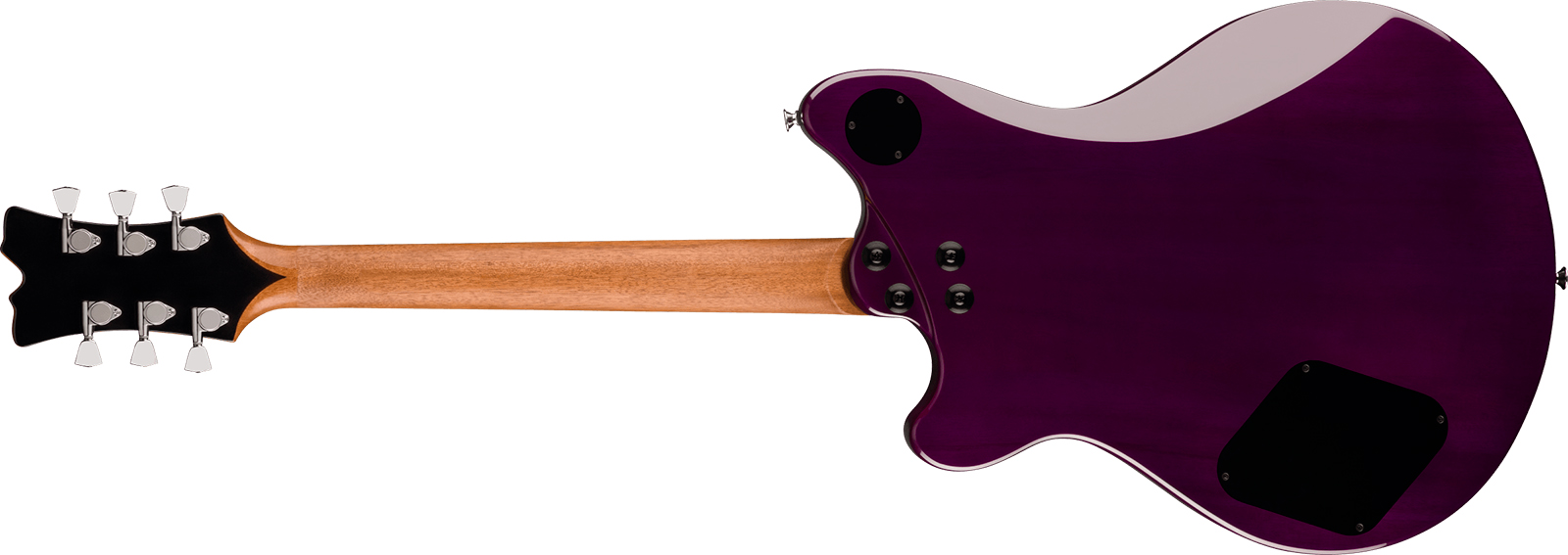 Evh Sa126 Special Qm 2h Ht Eb - Transparent Purple - Guitarra electrica metalica - Variation 1
