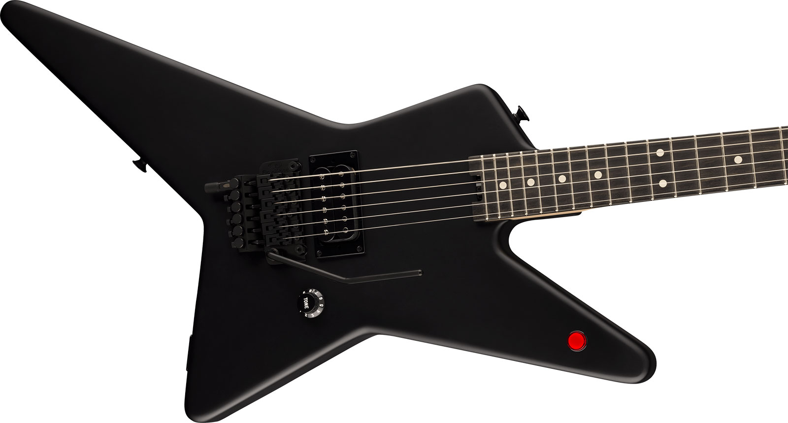 Evh Star Limited Edition 1h Fr Eb - Stealth Black - Guitarra electrica metalica - Variation 2