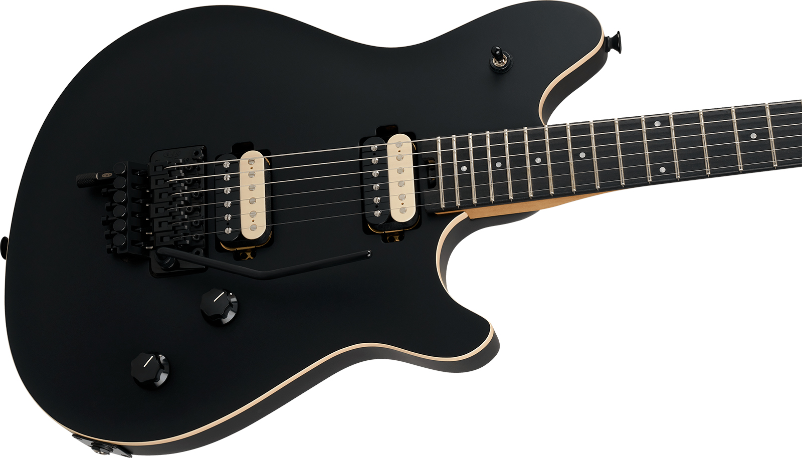 Evh Wolfgang Special Baked Maple Mex 2h Fr Eb - Stealth Black - Guitarra electrica metalica - Variation 2