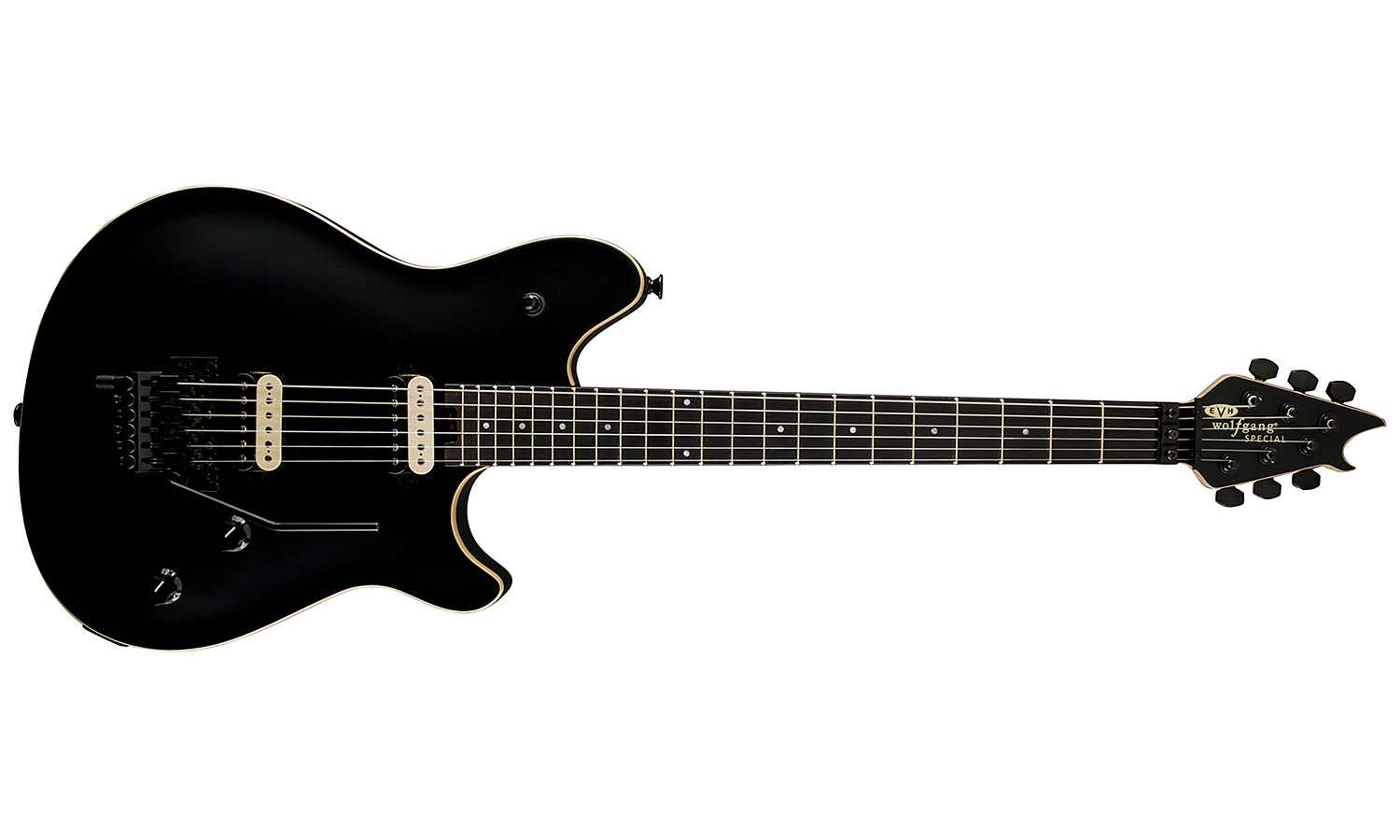 Evh Wolfgang Special Mex Mn - Stealth Black - Guitarra electrica metalica - Variation 1