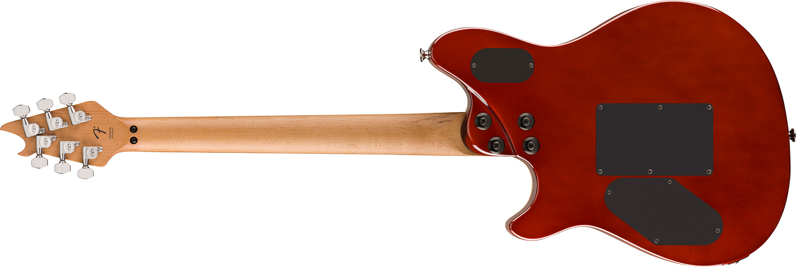 Evh Wolfgang Special Qm 2h Fr Mn - Tiger Eye Glow - Guitarra eléctrica de doble corte - Variation 1