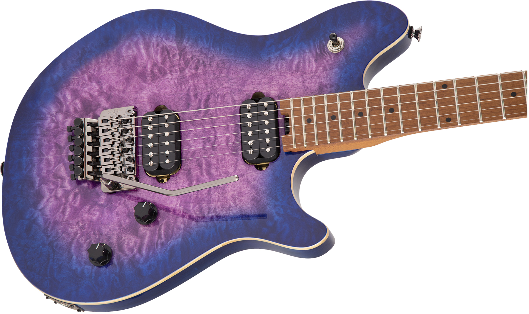 Evh Wolfgang Wg Standard Qm 2h  Fr Mn - Northern Lights - Guitarra electrica metalica - Variation 2