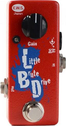 Ews Lbd Little Brute Drive Distortion Pour Guitare - Pedal overdrive / distorsión / fuzz - Main picture