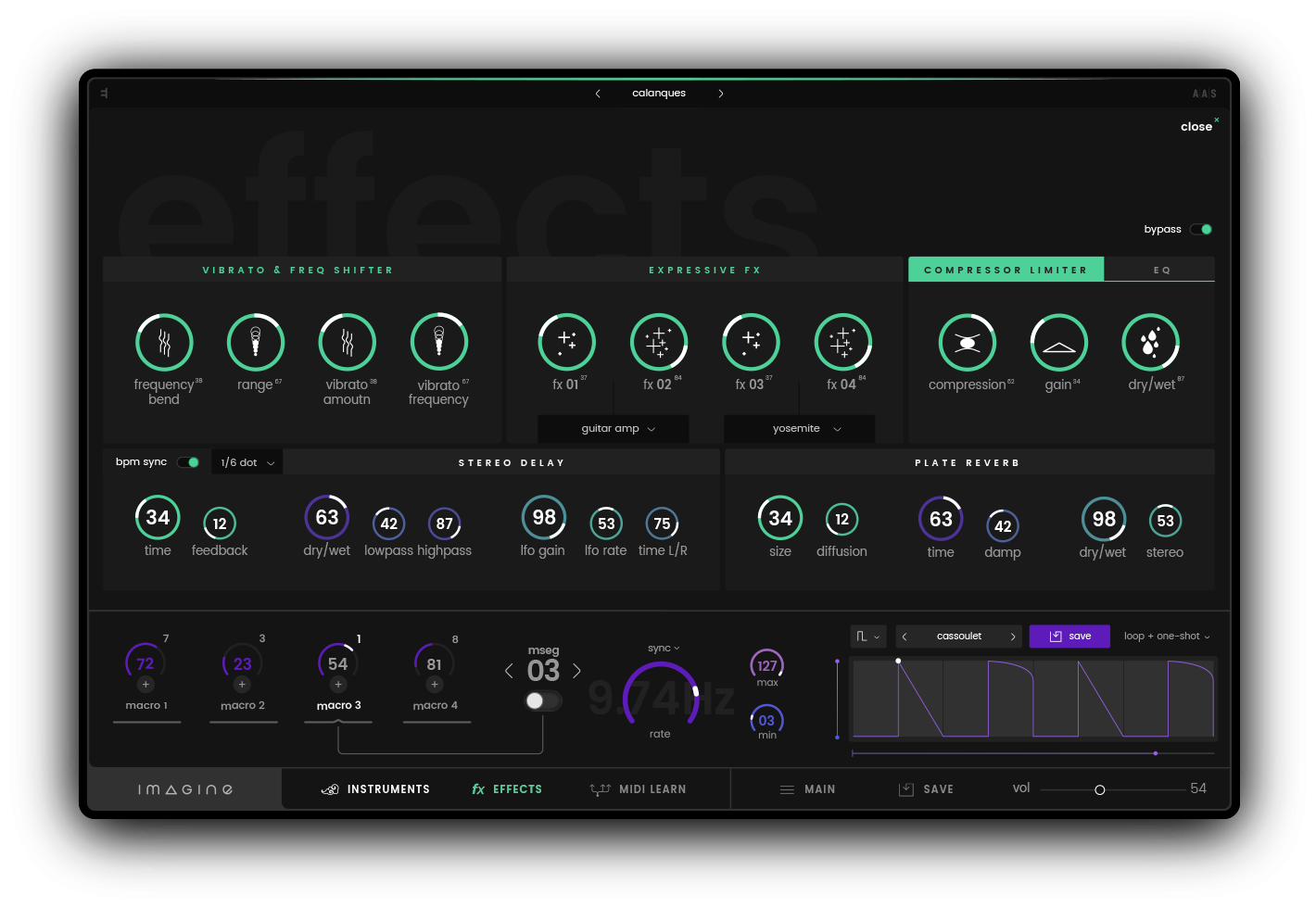 Expressive E Imagine - Efectos Plug-in - Variation 3
