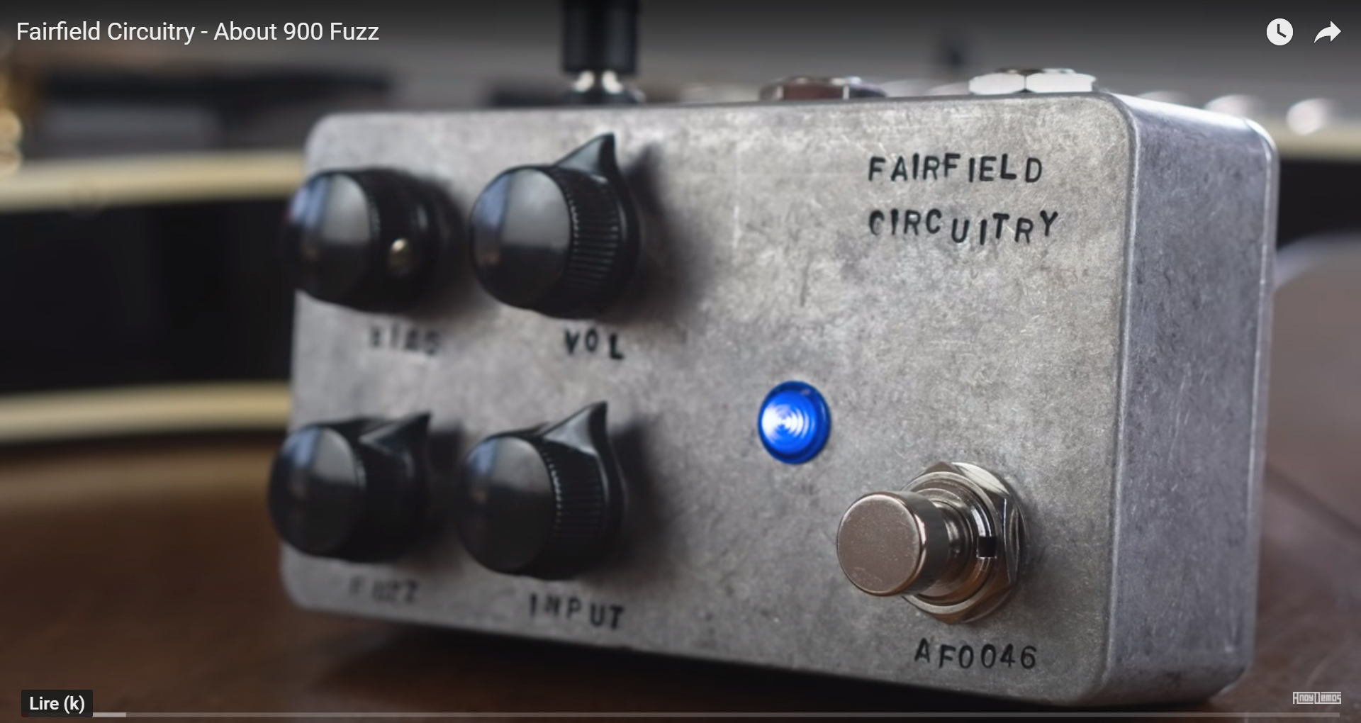 Fairfield Circuitry 900 Four Knob Fuzz - Pedal overdrive / distorsión / fuzz - Variation 1