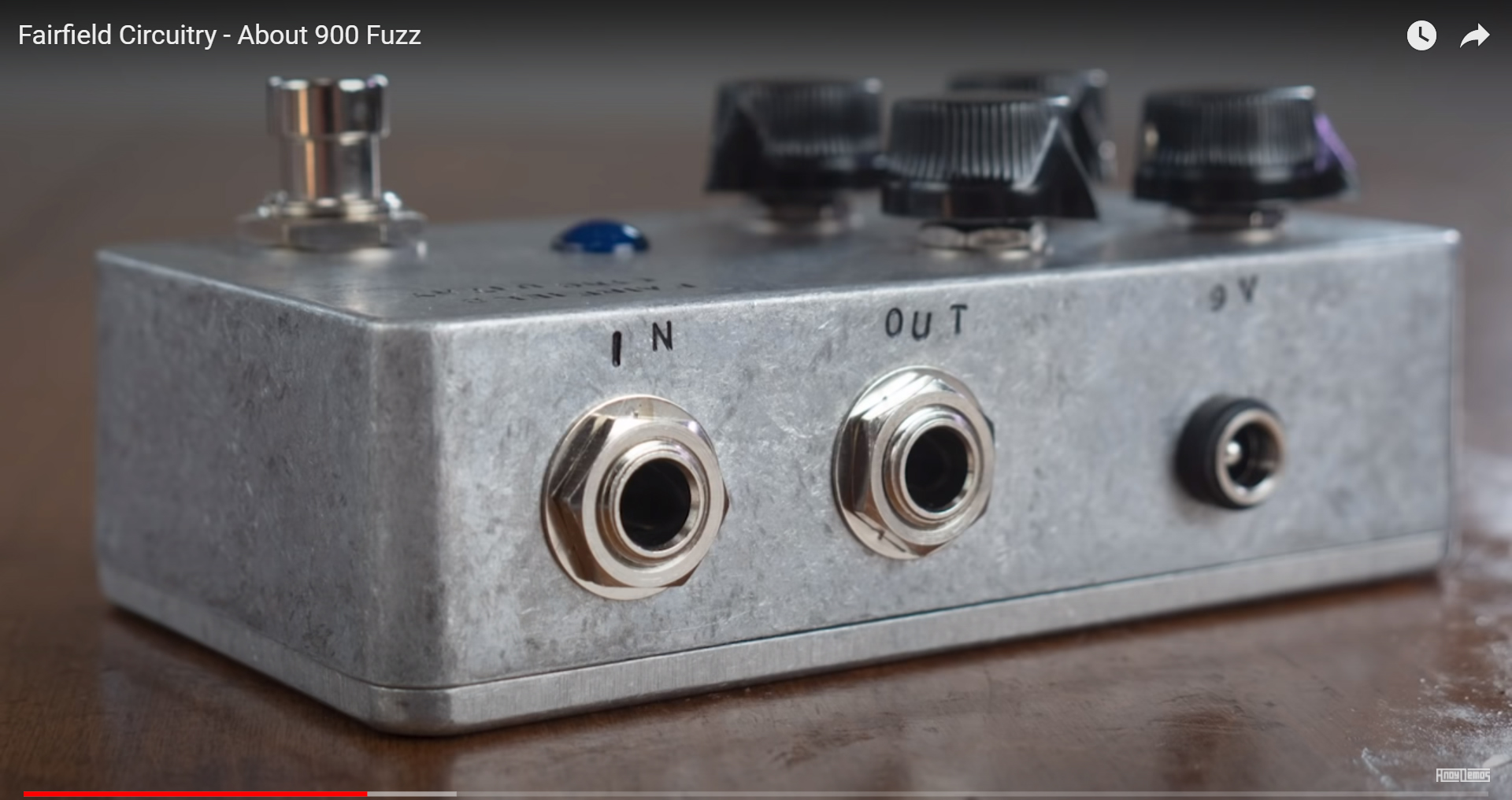 Fairfield Circuitry 900 Four Knob Fuzz - Pedal overdrive / distorsión / fuzz - Variation 2