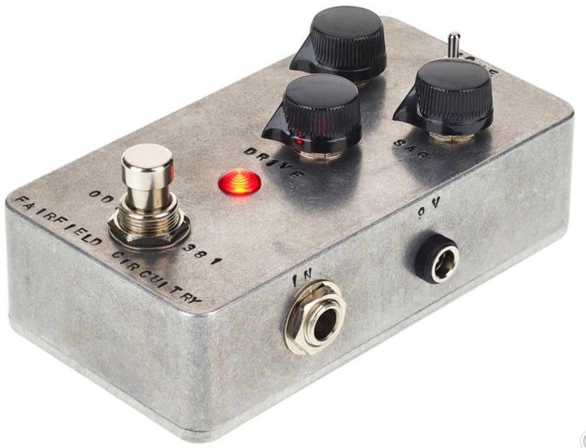 Fairfield Circuitry The Barbershop Overdrive V2 - Pedal overdrive / distorsión / fuzz - Variation 1