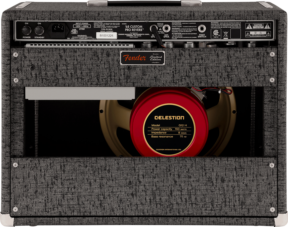 Fender 1968 Custom Pro Reverb Ltd Pewter 40w 6l6 1x12 - Combo amplificador para guitarra eléctrica - Variation 2