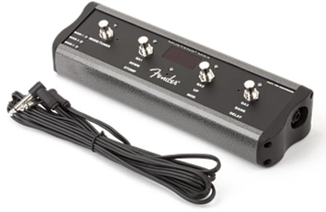 Pedalera para amplificador Fender 4-Button Footswitch Mustang Series  Amplifiers