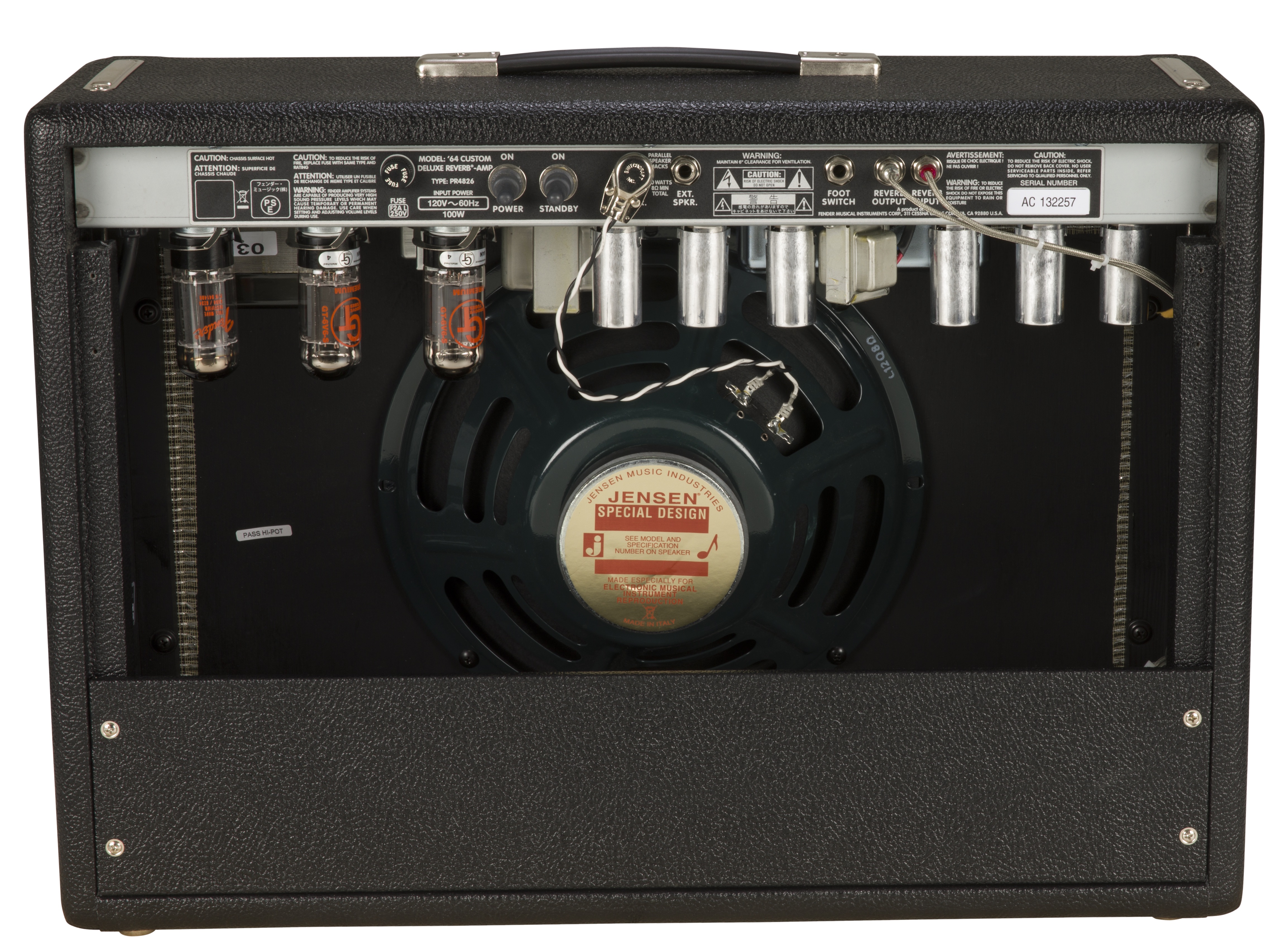 Fender '64 Custom Deluxe Reverb - Combo amplificador para guitarra eléctrica - Variation 2