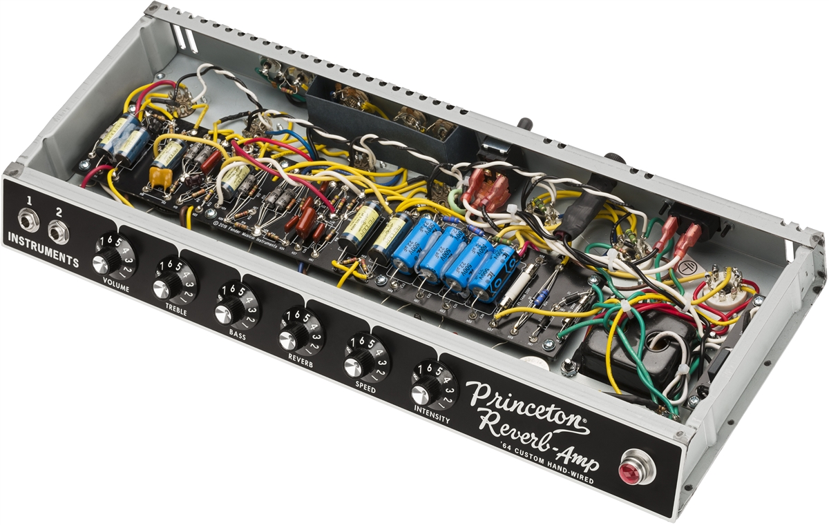 Fender '64 Custom Princeton Reverb Vintage Pro Tube 12w 1x10 - Combo amplificador para guitarra eléctrica - Variation 4