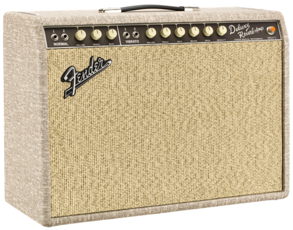 Combo amplificador para guitarra eléctrica Fender '65 Deluxe Reverb FSR Ltd  - Fawn