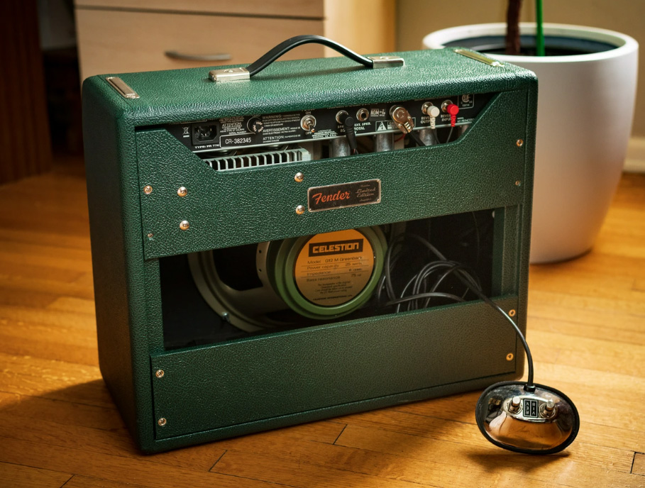 Fender 65 Princeton Reverb Ltd 15w 1x12 British Racing Green - Combo amplificador para guitarra eléctrica - Variation 2