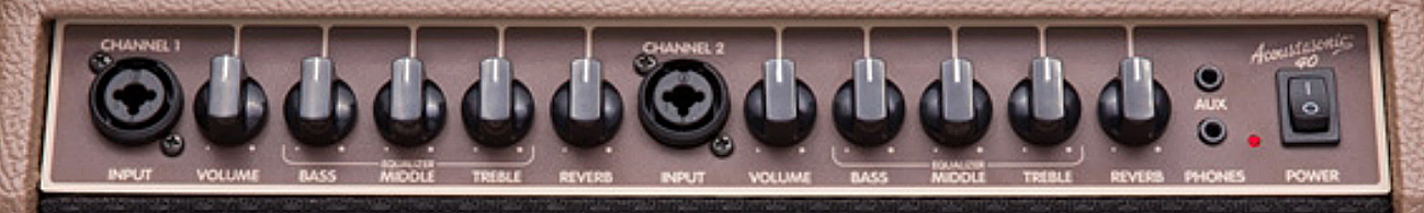 Fender Acoustasonic 40w 2x6.5 - Combo amplificador acústico - Variation 1