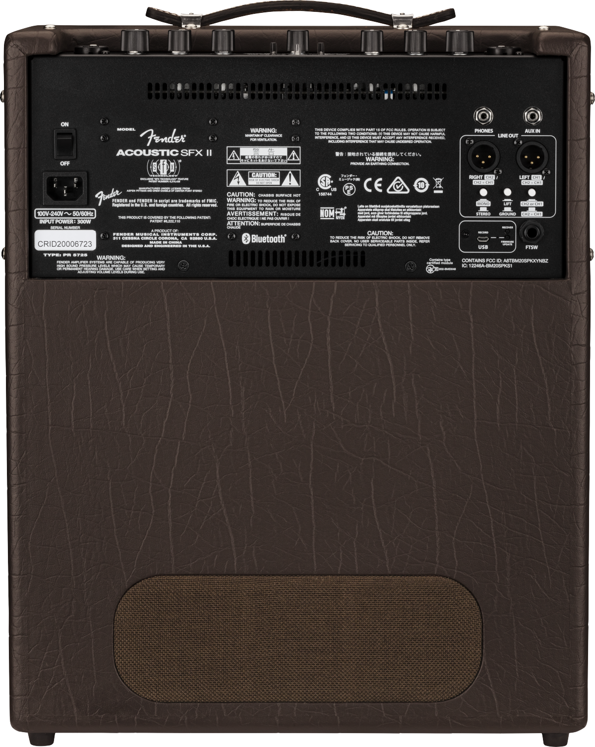 Fender Acoustic Jr Sfx Ii 2x100w 1x8 + 1x6.5 - Combo amplificador acústico - Variation 1