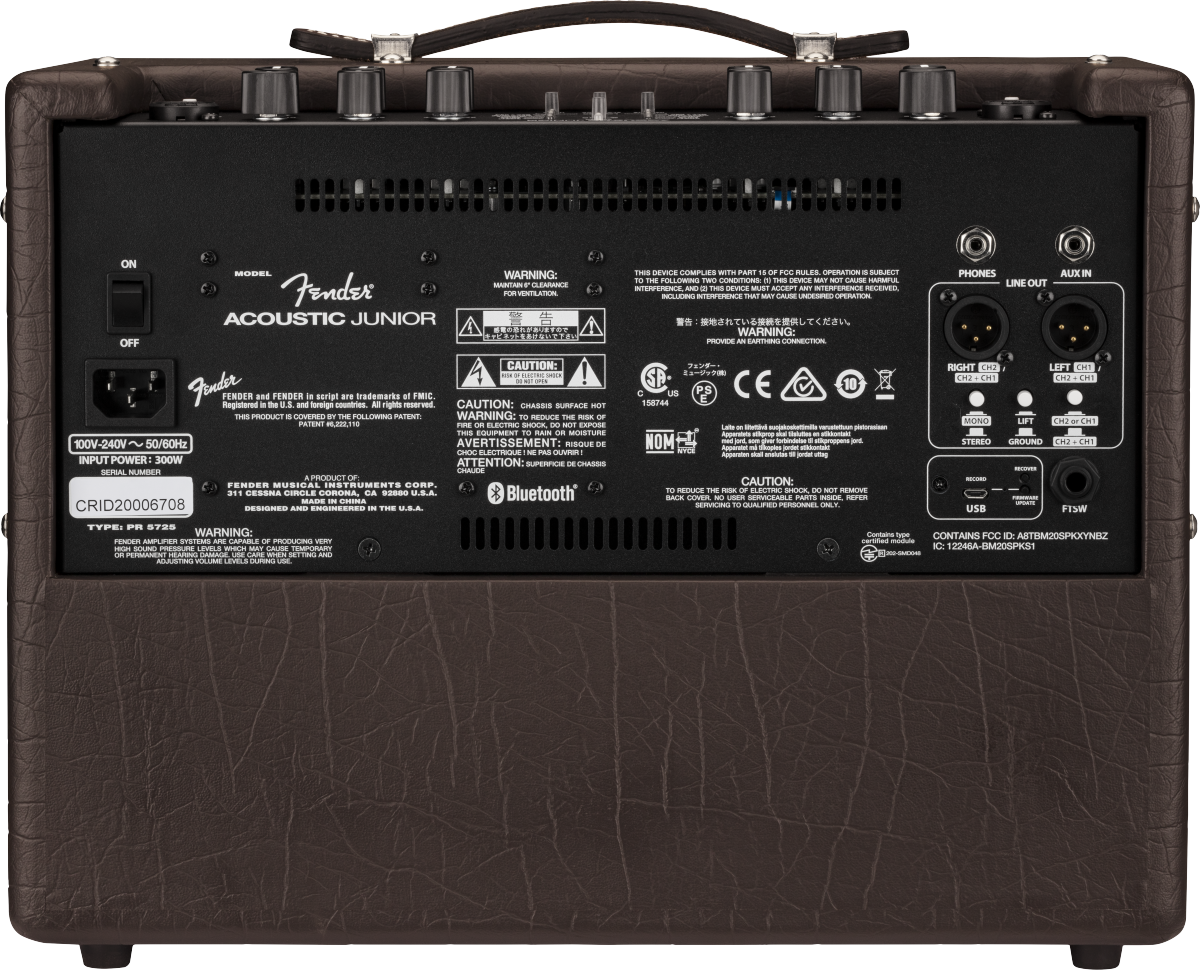 Fender Acoustic Junior 100w 1x8 - Combo amplificador acústico - Variation 1