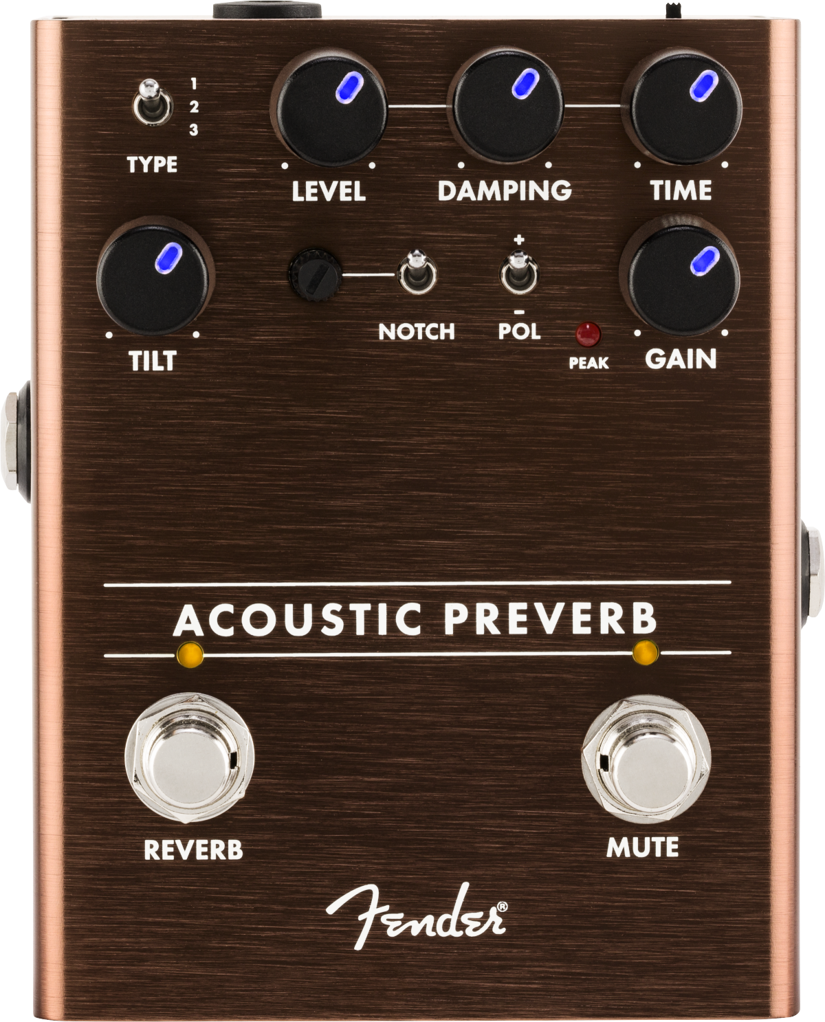 Fender Acoustic Preverb - Pedal de reverb / delay / eco - Variation 1
