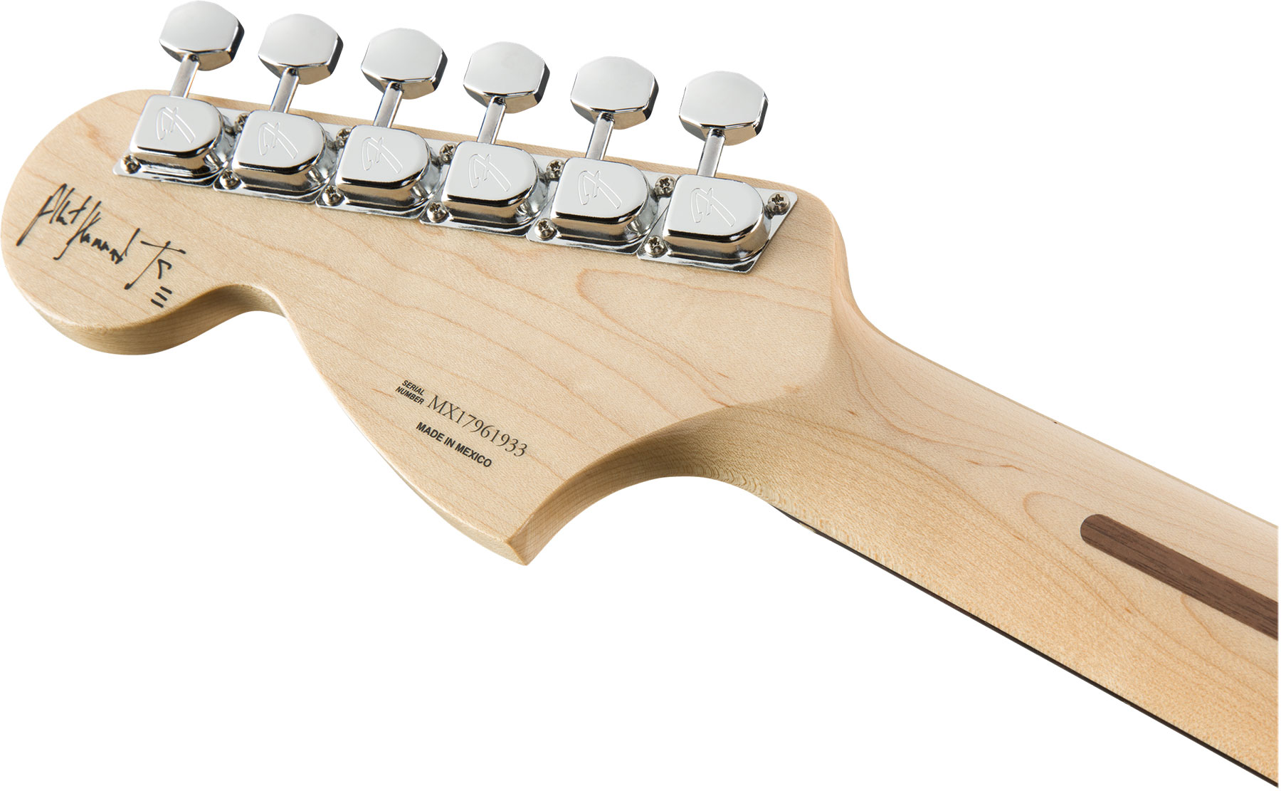 Fender Albert Hammond Strat Mex Signature 3s Trem Rw - Olympic White - Guitarra eléctrica con forma de str. - Variation 3