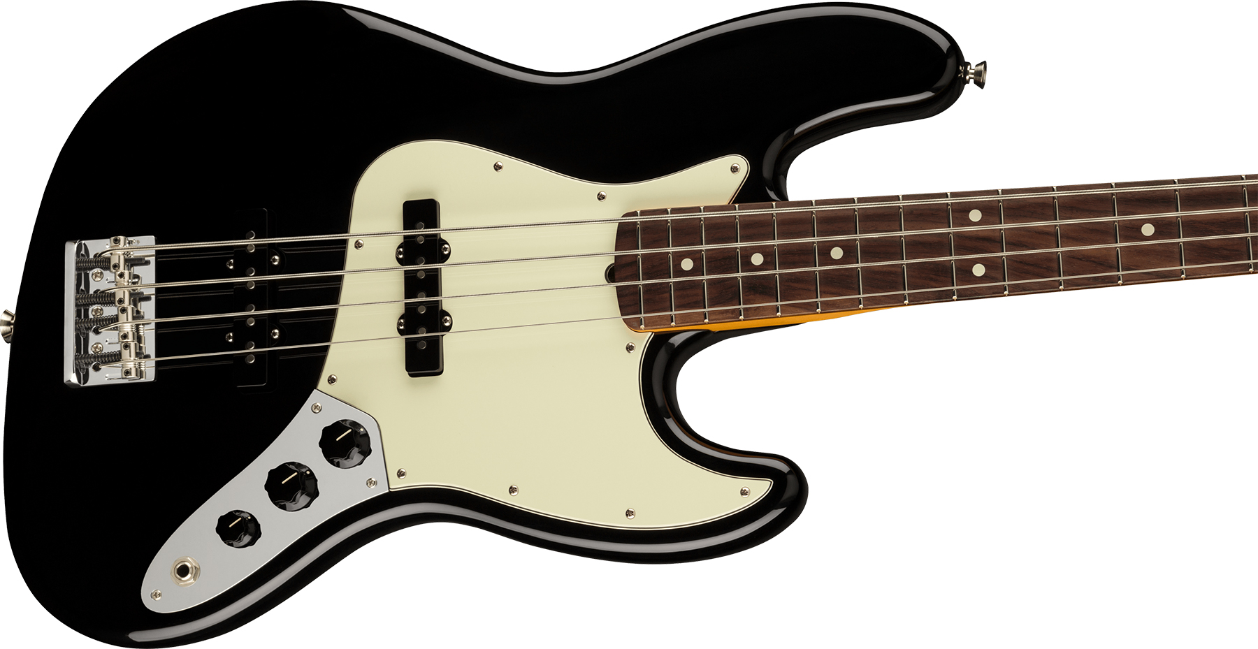 Fender Jazz Bass American Professional Ii Usa Rw - Black - Bajo eléctrico de cuerpo sólido - Variation 2