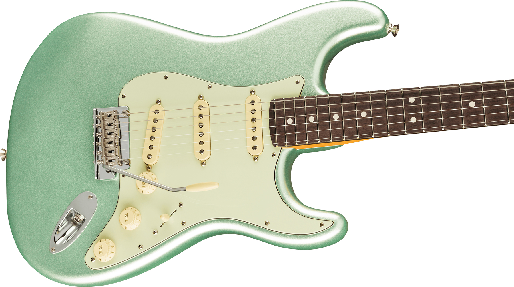 Fender Strat American Professional Ii Usa Rw - Mystic Surf Green - Guitarra eléctrica con forma de str. - Variation 2